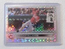 2022 TOPPS CHROME NICK CASTELLANOS XFRACTOR