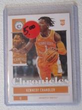 2022 CHRONICLES DRAFT PICKS KENNEDY CHANDLER RC