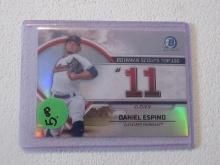 2023 BOWMAN CHROME DANIEL ESPINO TOP 100