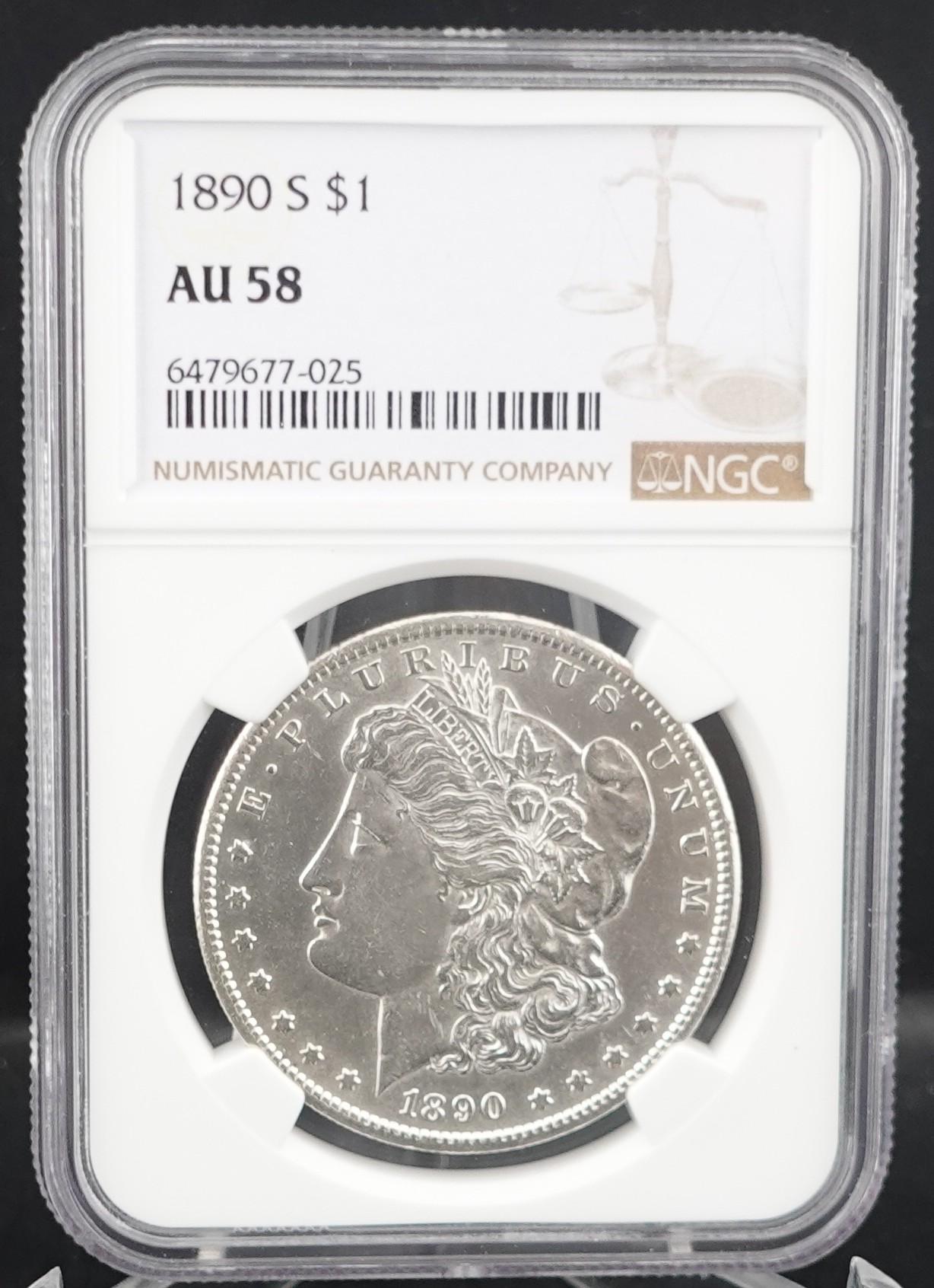 1890-S Morgan Dollar