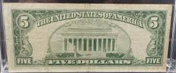 1963 Red Seal $5 Note
