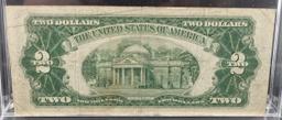 1953-C Red Seal $2 Silver Certificate