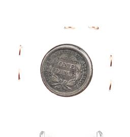1859 Seated Dime