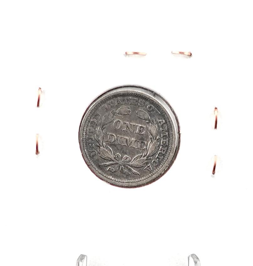 1859 Seated Dime