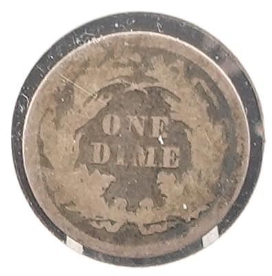 1874 Seated Dime