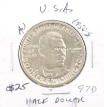 1950-S Booker T. Washington Half Dollar
