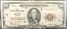 1929 $100 Federal Reserve Bank Note