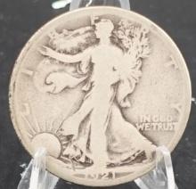 1921-S Walking Liberty Half Dollar