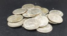 (20) Kennedy Half Dollars
