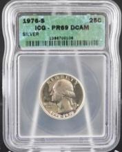 (2) 1776-1976 Bicentennial Quarter