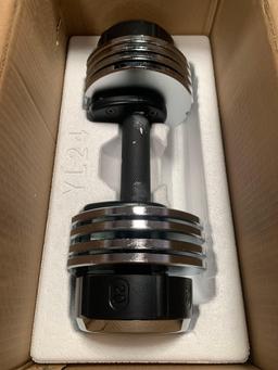 Costway 5-in-1 Adjustable 25Lbs Weight Dumbbell