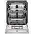 LG 24"W Built-In Dishwasher with QuadWash Pro and Dynamic Heat Dry #LDPH7972S