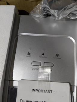 Silver Ice Maker