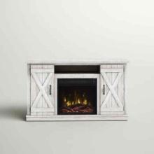Lorraine TV Stand for TVs up to 55" with Electric Fireplace