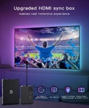 Azoula TV Backlight W HDMI Sync Box For 55-65 Inch TV