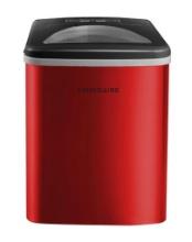 Frigidaire 26 Lbs per Day Portable Compact Ice Maker - Stainless Steel - Red