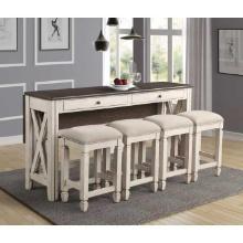 Waverly Cream Mahogany Drop Leaf (Counter top only)