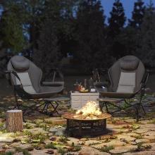 Hammock Camping Chair Set of 2 - Dark Gray