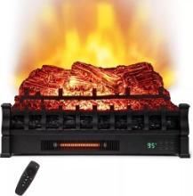 COSTWAY 26-inch Eternal Flame Electric Fireplace Log