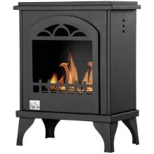 Freestanding Electric Stove Heater - Black