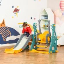 3 in 1 Toddler Swing and Slide Set for Ages 1.5-3yrs Old