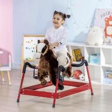 Kids Spring Rocking Horse - brown