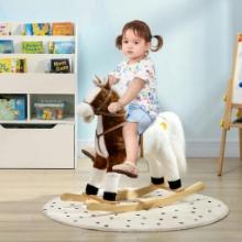 Ride on Horse with Saddle - brown