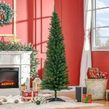 6' Artificial Pencil Christmas Tree - Green