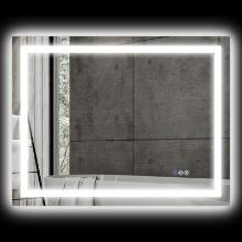 Dimmable Bathroom Mirror with Lights, 39" x 32"
