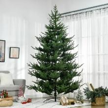 9 Foot Artificial Auto Open Christmas Tree - green