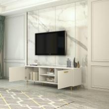 FUFU&GAGA TV Cabinet Stand Modern/Contemporary White TV cabinet