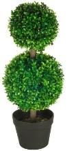 Artificial Boxwood Ball Topiary Tree