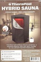 Therapod Portable Steam Sauna With Red Light Therapy