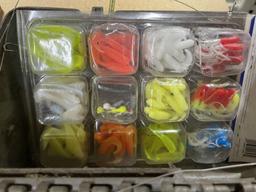 Old Tackle Box with Fishing Gear