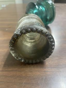 Lot of 2 Hemingray Glass Insulators