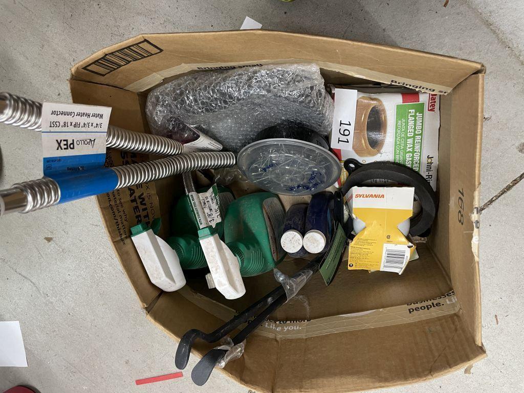 Box of Misc Supplies