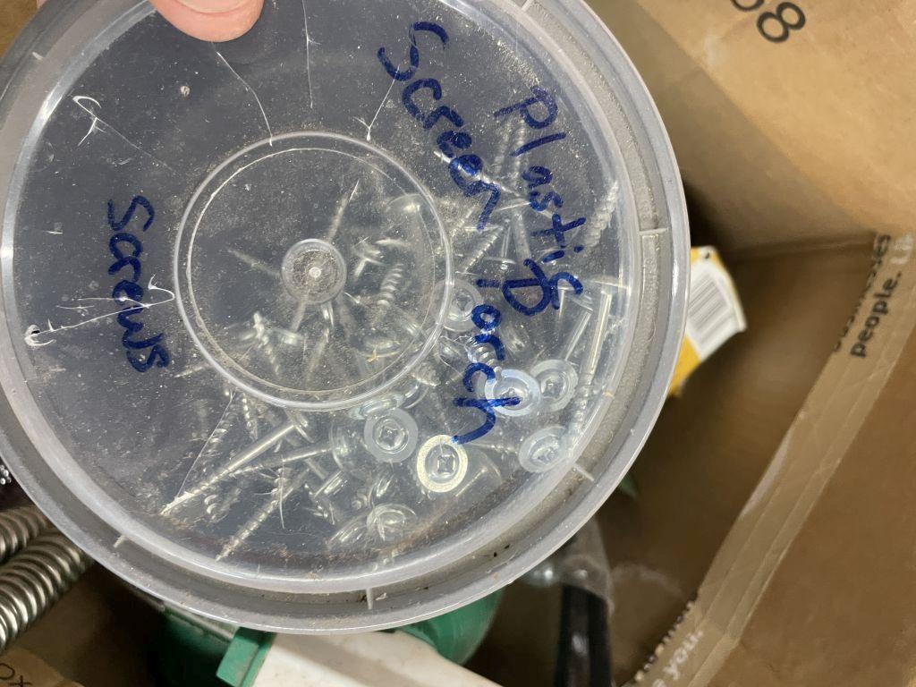 Box of Misc Supplies