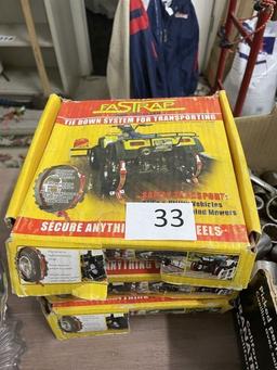 BRAND NEW. (3) Fastrap tie down system. Tie down straps