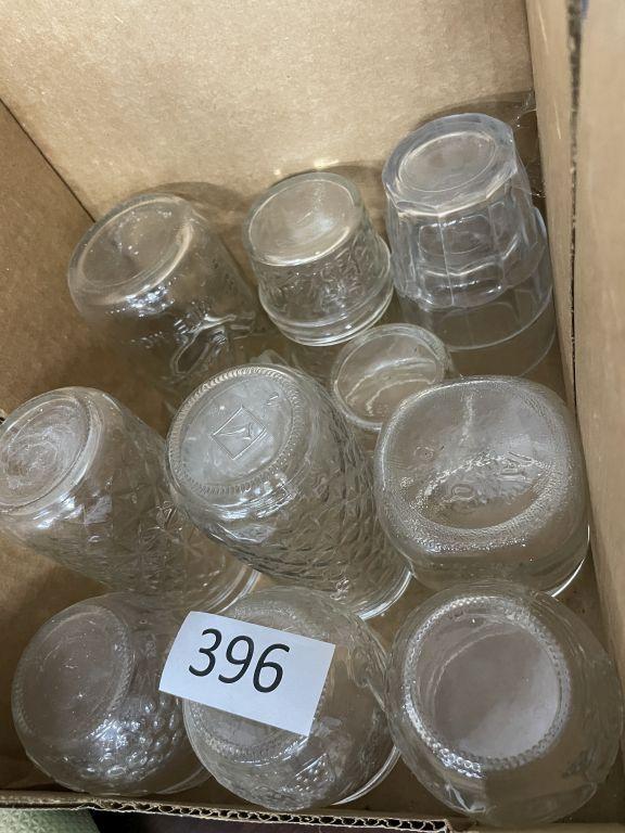 Box of jelly jars