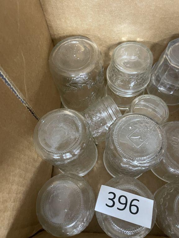 Box of jelly jars