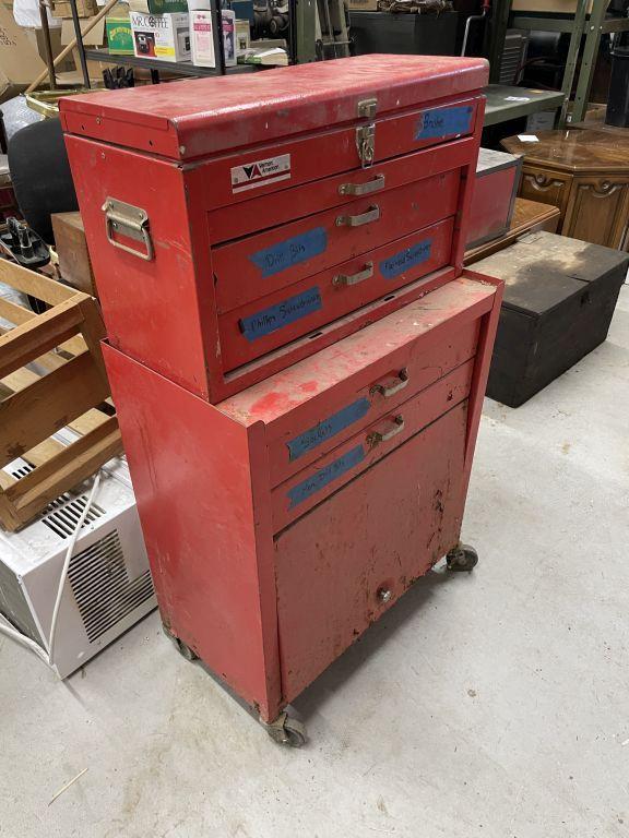 Tool box on wheels