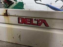 Delta 901000 Steel Dual-Lid Fullsized Crossover Truck Toolbox With Keys