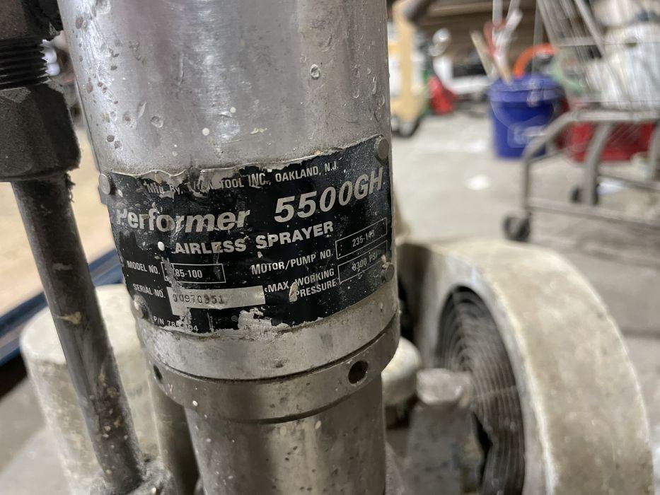 Performer 5500GH Gas-Powered Airless Sprayer – Honda GX160 Engine