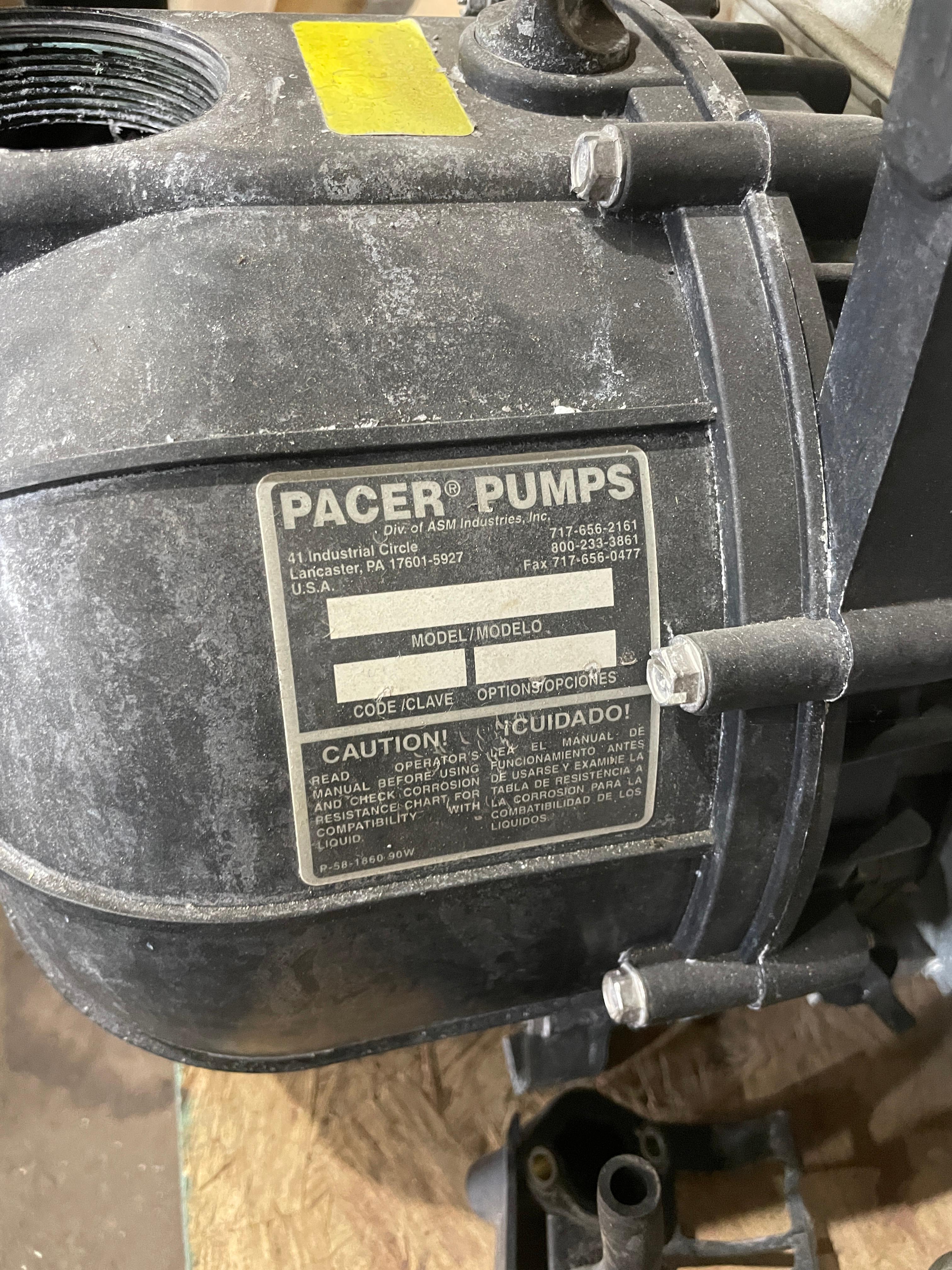 Pacer Pump with Honda GX160 Engine (For Parts Only)