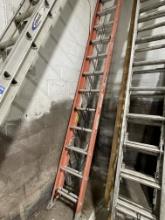 Werner 24-ft Fiberglass Extension Ladder