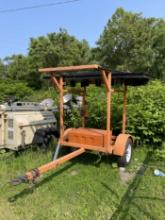 Solar-Powered Arrow Board Traffic Control Trailer