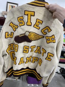 Vintage East Tech Ohio State Champs Varsity Jacket