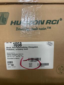 50 Cases of Hudson RCI Pediatric Non-Rebreathing Oxygen Masks