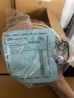 50 Cases of Hudson RCI Pediatric Non-Rebreathing Oxygen Masks
