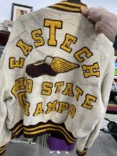 Vintage East Tech Ohio State Champs Varsity Jacket